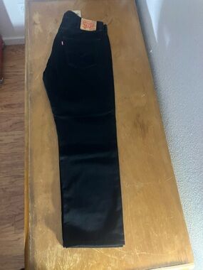 Levi's Men's Straight Jeans in Black